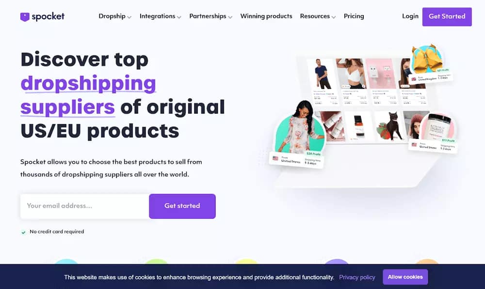 Spocket - Shopify Dropshipping App