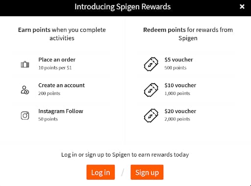 Consumer offers & rewards example by brillmark
